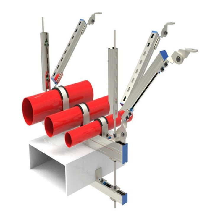 保温多管侧向抗震支吊架